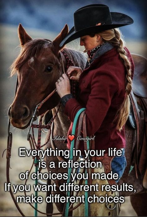 Cowboy Quotes | From the Idaho ❤️ Cowgirl | Facebook Cowboy Wisdom Quotes, Cowgirl Quotes Funny, Angus Cattle, Western Quotes, Cowboy Quotes, Cowgirl Quotes, Horse Quotes, Inspirational Messages, Inspirational Message