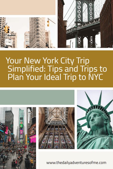 Travel is the only thing you buy that makes you richer. So why not invest in a trip to the vibrant and diverse city of New York? #TravelGoals #NYCTips Dream Destinations Bucket Lists, Beautiful Places In Usa, Visiting New York City, Nyc Attractions, New York City Christmas, Travel Nyc, Visiting New York, Trip To Nyc, Trip Destinations