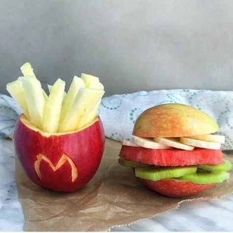 Sommer Mad, Easy Food Art, God Mat, Sweet Snacks Recipes, Delicious Snacks Recipes, Fun Kids Food, Food Humor, Interesting Food Recipes, Pretty Food