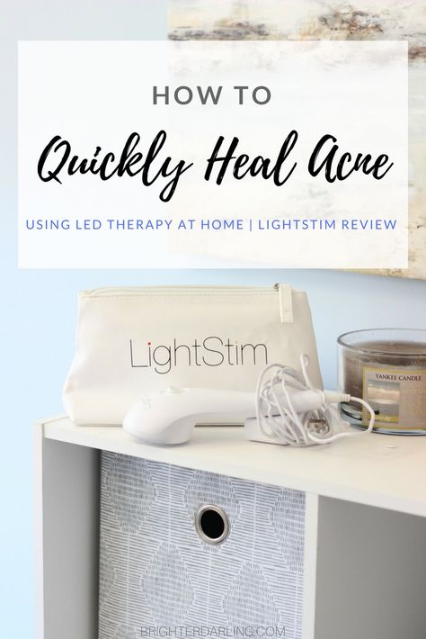 Quickly Heal Acne At Home Using LED Therapy Lightstim for Acne Review Lightstim For Acne, Healing Acne From The Inside Out, Healing Hormonal Acne, How To Heal Hormonal Acne, Active Acne Remedies, Led Therapy, Cheap Skin Care Products, Get Rid Of Acne, Rid Of Acne