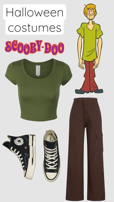 shaggy rodgers inspired fit Shaggy Halloween Costume Girl, Shaggy Costume, Scooby Doo Costumes, Shaggy Scooby Doo, Shrek Costume, Halloween Duos, Shaggy And Scooby, Classy Halloween Costumes, Duo Costumes