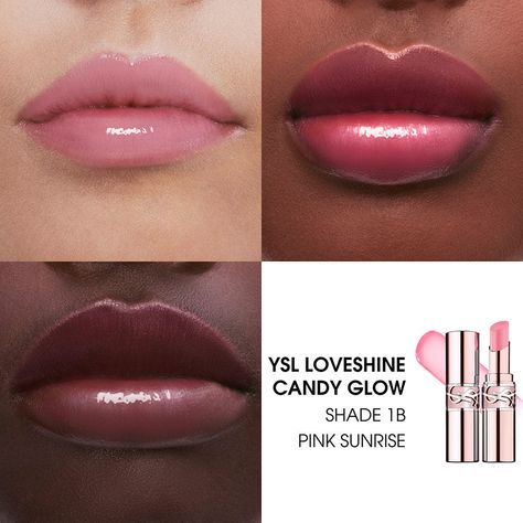 Ysl Lip, Pink Sunrise, Lip Combos, Natural Lip Colors, Gift Sets For Her, Lip Shine, Ysl Beauty, Kevin Murphy, Lipstick Swatches