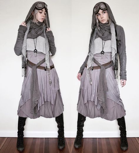 Dark Mori Fashion, Salt Plains, Resistance Fighter, Male Dress, Apocalyptic Clothing, Strega Fashion, Dark Mori, Apocalyptic Fashion, Mori Girl