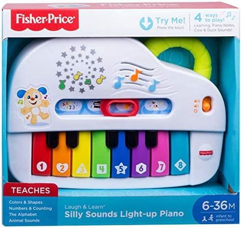 Cow Sound, Musical Lessons, Toy Piano, Piano Notes, Toys Uk, Teaching Colors, Ideal Toys, Animal Sounds, Unique Toys