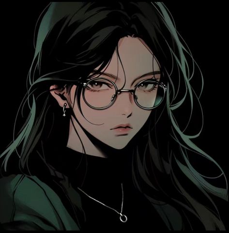 Zodiac Leo Art, Girl With Glasses, 얼굴 드로잉, Black And White Art Drawing, Girly Art Illustrations, Character Design Animation, Digital Art Anime, Intj, Cartoon Pics