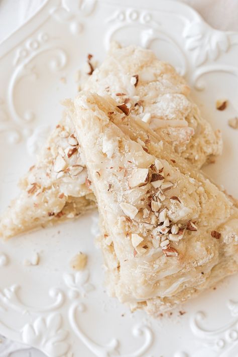 Almond Cream Scones, Almond Paste Scones Recipe, What Can I Make With Almond Paste, Almond Scones With Almond Paste, Almond Paste Muffins, Sweet Almond Pastry, Almond Scones Recipe Easy, Recipes With Almond Paste, Cream Cheese Scones Recipe