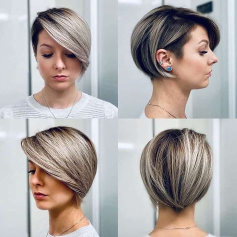 Hairstyles Pixie, Pixie Bob Hairstyles, Dry Frizzy Hair, Pixie Bob Haircut, Beauty Tricks, Bob Haircuts For Women, Penteado Cabelo Curto, Pixie Bob, Short Hair Haircuts