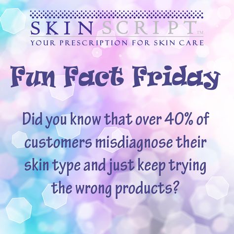 Fun Fact: Did you know that over 40% of customers misdiagnose their skin type and just keep trying the wrong products? Skin Script, Gel Polish Nails, Diy Eye Cream, Skin Care Routine For 20s, Oily Skin Care Routine, Fun Fact Friday, Oily Skin Care, Keep Trying, Homemade Skin Care