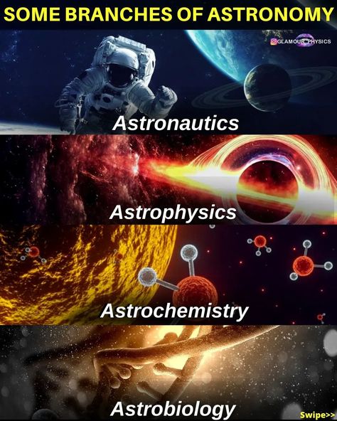 Glamour Physics☆Astrophysics on Instagram: “SOME BRANCHES OF ASTRONOMY WHAT IS YOUR FAVORITE? Caption for more: ⬇️⬇️⬇️ Since the beginning humans have observed the Sky ✨️.....the…” Physics Lover, Astronomy Terms, Physics Astronomy, Astronomy Quotes, Evolution Of Life, Physics World, Gcse Physics, Business Books Worth Reading, Astro Science