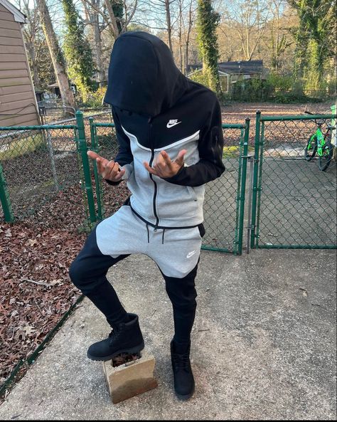 Nike Tech, Tech Fleece, Nike, Black