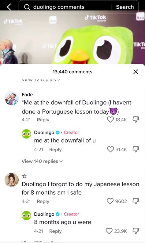 Duolingo Tiktok, Evil Duolingo, Hoody X Duolingo, Duolingo Funny, Duolingo Threats, Duo Lingo Owl, Duolingo X Hoot, Duolingo Promo Code, Duolingo Test