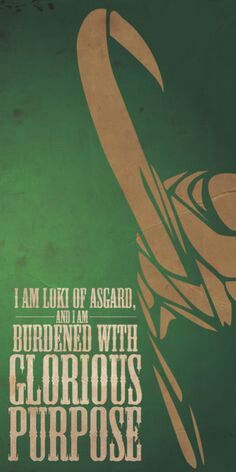 Burdened with glorious purpose Loki Background, Deadpool Wallpaper Iphone, Wallpaper Iphone Funny, Loki Tattoo, Burdened With Glorious Purpose, Loki God, Glorious Purpose, Loki Wallpaper, Marvel Loki