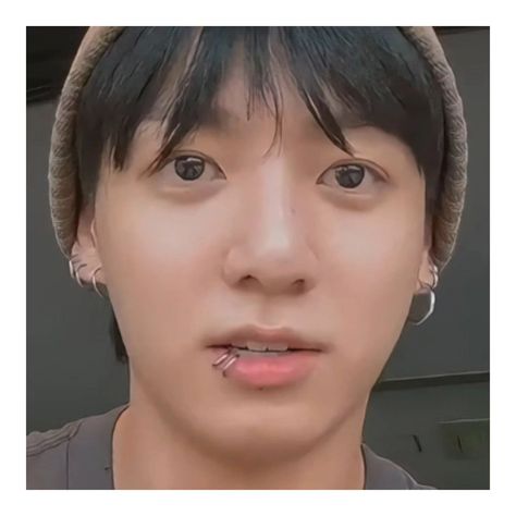 #𝐉𝐊 : *jungkook gets piercings since his looks are not sharp but round* meanwhile him with piercings: EXTRA 😭 ROUND 😭 PUPPY 😭 #jungkook #jungkookupdates Jungkook Piercing, Jungkook Cute, Piercings, Puppies, Bts