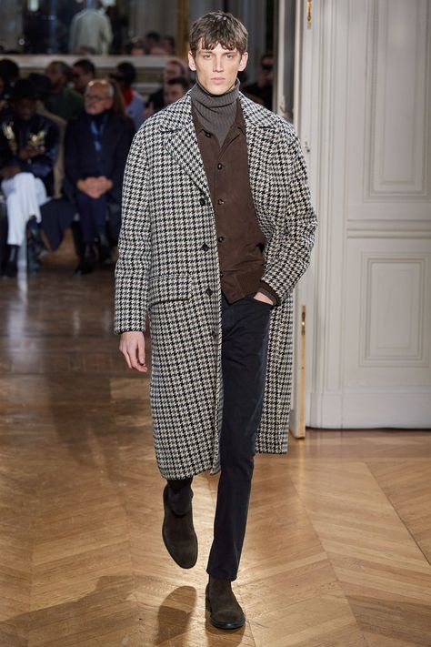 The 9 Most Important Trends of the Men’s Fall 2020 Season | Vogue Masculinity Quotes, Quotes Empowering, Men Coat, Streetwear Fall, Slim Suit, Empowering Words, Menswear Fashion Show, Runway Trends, Menswear Fashion