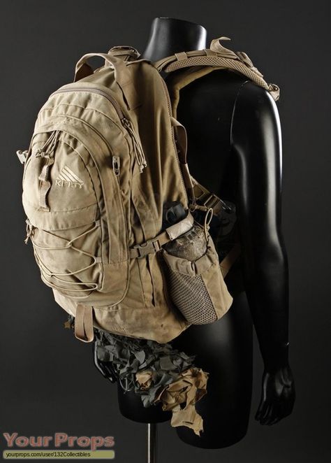 Lone Survivor Michael Murphy (Taylor Kitsch) Screen-Used Tactical Rig, Backpack and Accessories original movie costume Bushcraft Pack, Michael Murphy, Survival Backpack, Lone Survivor, Retro Backpack, Survival Bag, Military Backpack, Taylor Kitsch, Combat Gear