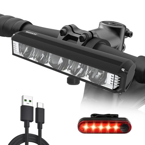 2023 Newest High Capacity Super Bright LED Bike Light,USB Rechargeable Bicycle Headlight-5 Modes,Waterproof Bike Headlight Ta Bamboo Bicycle, Women Bicycle, Mtb Parts, Bike Lights Led, Distressed Leather Belt, Bicycle Headlight, Bike Headlight, Folding Sunglasses, Night Riding