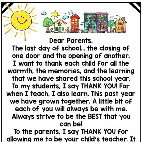 End of Year Memory Book letter to Students and Parents | Love Those Kinders Kindergarten Graduation Speech, Preschool Graduation Speech, Parent Letters From Teachers, Prek Graduation, Graduation Poems, Preschool Poems, Letter To Students, Teacher Poems, Graduation Songs