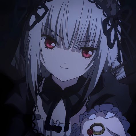 Rozen Maiden, Doll Aesthetic, Gothic Anime, Hello Kitty Pictures, Goth Aesthetic, Anime Monochrome, Kawaii Girl, All Anime, Girl Icons