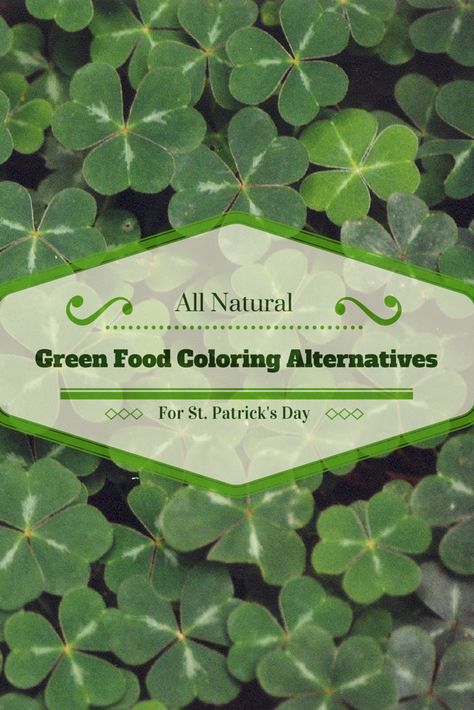 All #Natural Green Food Coloring Dye Alternatives for #StPatricksDay ~ A Mama's Corner of the World #green #familyhealth How To Make Green Food Coloring, Dye Free Green Frosting, Natural Green Food Dye, Natural Green Food Coloring, Natural Green Dye, Green Waffles, Colorful Recipes, Green Punch, Diy Dye