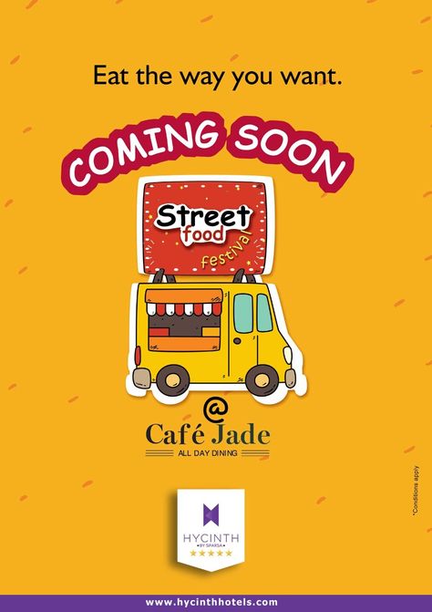 Coming Soon Food Design, Coming Soon Food Poster, Bench Around Trees, Banner Inspiration, Creative Banners, Graphic Design Tutorials Learning, Food Poster Design, Food Stall, Free Poster