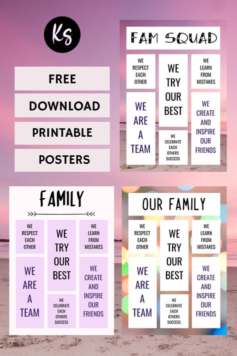 Empowering Family Values on an A4 Printable Poster. Perfect for the Home School learning area. Family Values Poster, Free Poster Printables, Brainy Quotes, Real Moms, Conscious Parenting, Parenting Articles, Find Quotes, Mommy Blog, Family Matters