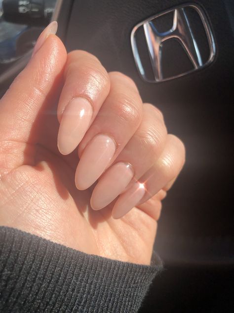 Peach Nude Nails, Quince Nails, Artificial Nails, Nude Nails, Natural Nails, Quince, Pretty Nails, Apricot, Nail Ideas