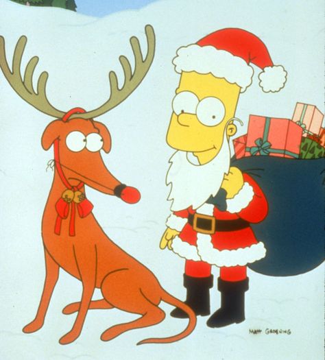 Christmas Simpsons Christmas, Life In Hell, Christmas Cutouts, Matt Groening, Gift Guide For Him, The Simpson, Movie Stills, Graphic Tee Design, Futurama