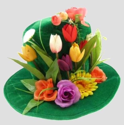 Spring Hat Parade, Easter Bonnet Competition, Easter Hat Parade, Spring Bonnet, Crazy Hat Day, Gardening Hat, Easter Hats, Hat Day, Spring Hats