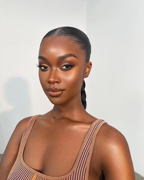 Bombshell Makeup, Flawless Face Makeup, Brown Girls Makeup, Soft Makeup Looks, Makeup For Black Skin, Bridal Makeup Natural, Brown Skin Makeup, Soft Glam Makeup, Nude Makeup