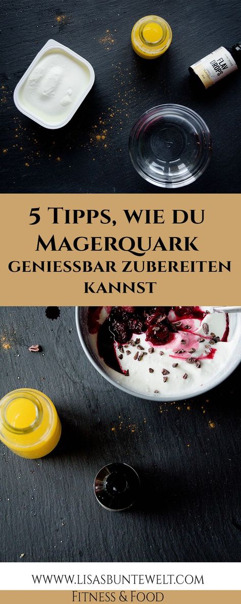 5 Tipps, wie du Magerquark genießbar zubereiten kannst. Magerquark hat super Nährwerte und ist die perfekte Sportlernahrung. Classic French Manicure, Buddha Bowl, French Manicure, Ayurveda, Workout Food, Sport Fitness, Nail Care, Food Blog, Clean Eating