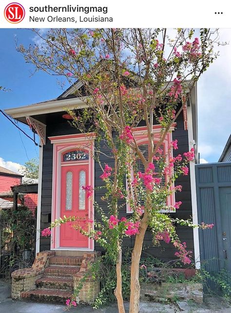 Creole Cottage, Cute Cottages, Shotgun House, Row Houses, New Orleans Homes, Creative Costumes, Big Easy, Small Places, Small Homes