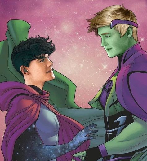 Billy And Hulkling, Billy X Teddy Fanart, Hulkling Fanart, Hulkling X Wiccan, Wiccan X Hulkling, Nick X Charlie Heartstopper, Billy And Teddy, Wiccan And Hulkling, Nick X Charlie