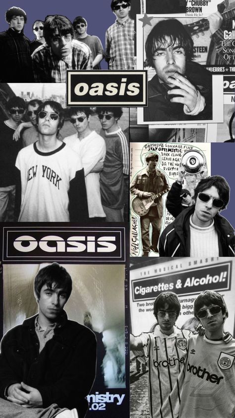 This is my first collage xx Dark Clouds, Oasis, Collage, Music