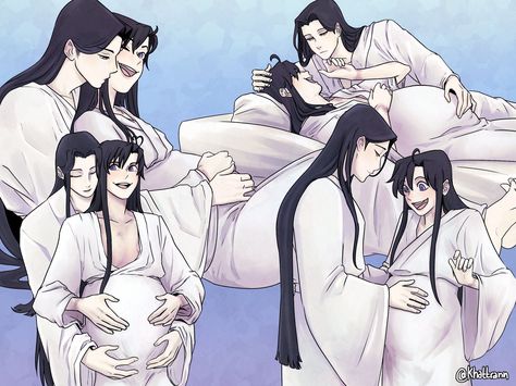 Mpreg Wei Wuxian, Wangxian Pregnant, Lan Zhan X Wei Ying Mpreg, Wei Ying Mpreg, Wei Wuxian Mpreg, Mdzs Mpreg, Wangxian Mpreg, Lan Zhan Wei Ying, Pregnant Man