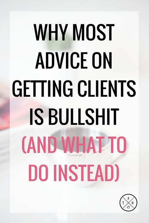 Most advice on getting clients for freelancers doesn't work. Here's how to get into action to get more clients Getting Clients, Get More Clients, Client Management, Find Clients, Virtual Assistant Business, More Clients, How To Get Clients, Freelance Business, Service Based Business