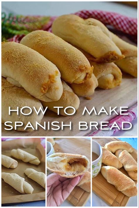 #spanishbread 

Spanish bread is one of the popular bread snack in the Philippines that is commonly found in many local bakery. First, this has nothing to do with the Spanish bread in Spain (the pan-de-horno). It is a yeasted and rolled bread with sweet and buttery filling. Today, we wanted to share this simple recipe so you can try to make it at the convenience of your home. 😘 Soft Bread Rolls, Spanish Bread, Sweet Roll Recipe, Soft Bread, Local Bakery, Traditional Breakfast, Bread Snacks, Diy Baking, Sweet Roll