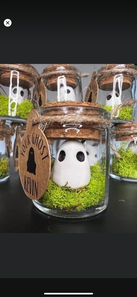 Ghost In A Bottle, Adopt A Ghost, Pet Ghost, Etsy Gift Ideas, Ghost Funny, Fairy House Crafts, Ghost Gifts, Ghost Party, Ghost Diy