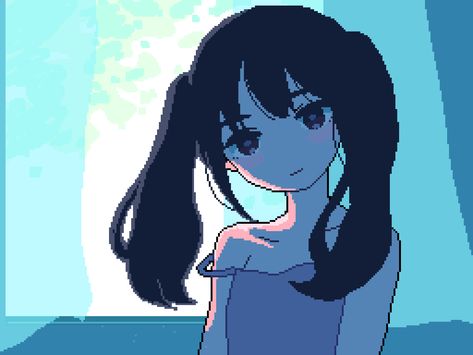 Yuki Nanami, Piskel Art, Arte Do Kawaii, Arte 8 Bits, 8bit Art, Cool Pixel Art, Pixel Art Characters, Pixel Art Games, Anime Pixel Art