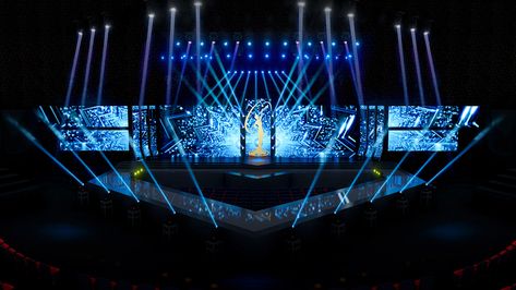 Stage Backdrop Design, Miss Universe Crown, Photo Booth Design, Concert Stage Design, Led Stage, Stage Background, Stage Set Design, Event Stage, Concert Stage