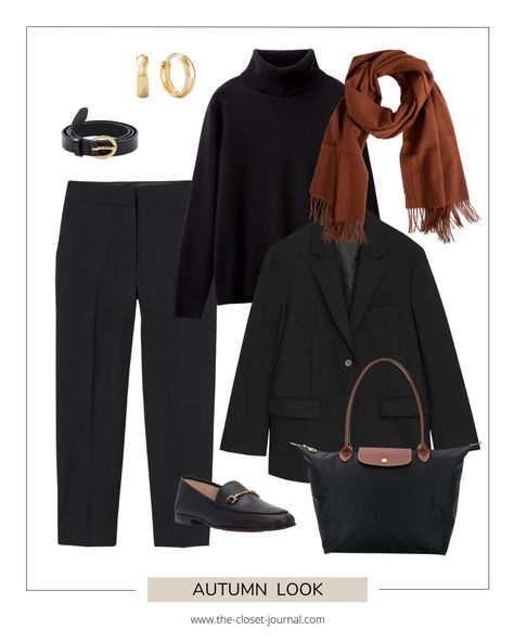 Shop Gucci Brixton Horsebit Convertible … and other curated products on LTK, the easiest way to shop everything from your favorite creators. Casual Lounge Wear, Classic Capsule Wardrobe, Wardrobe Sets, Weekend Outfits, Fashion Journals, All Black Looks, Transition Outfits, Outfit Formulas, Fall Wear