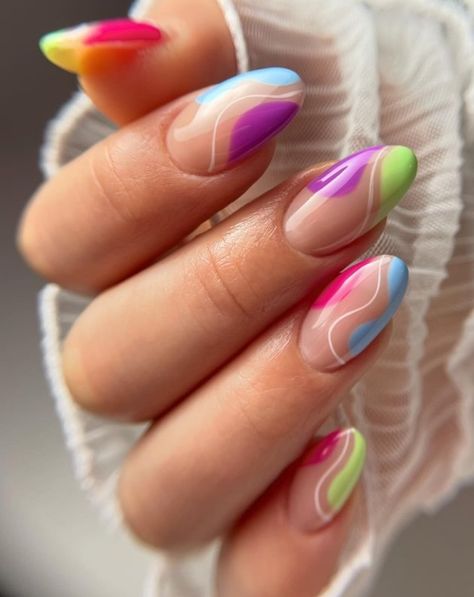 Oval Nails Designs, 2024 Nails, Pretty Toe Nails, Summery Nails, Dope Nail Designs, Cute Gel Nails, Short Acrylic Nails Designs, Dipbrow, Oval Nails