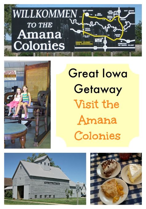 Family Fun in the Amana Colonies Midwest Family Vacations, Fall Drive, Iowa Road Trip, Summer Weekend Getaway, Things To Do In Iowa, Amana Colonies, Iowa Travel, Cedar Rapids Iowa, Midwest Travel