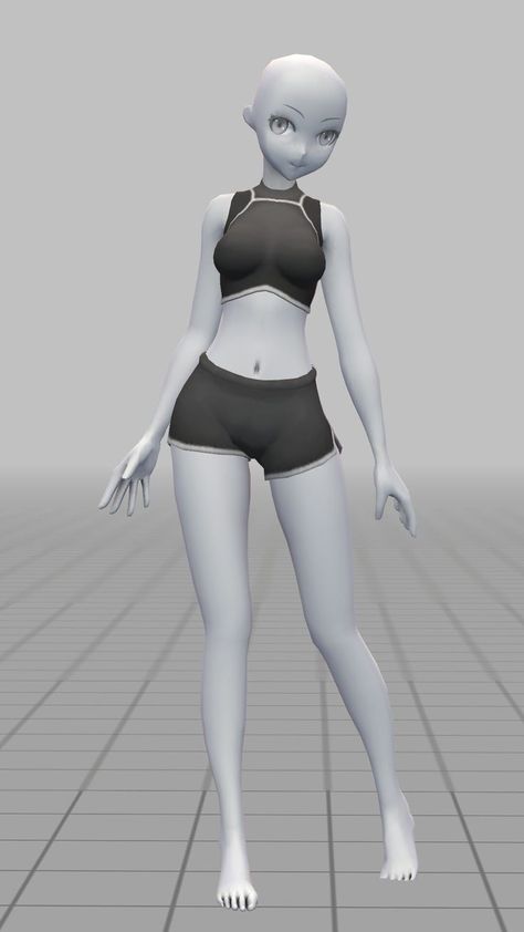 Ych Base Standing, Pose Reference Magic Poser, 3d Drawing Reference Poses, Genshin Model Base, Easypose References, 3d Base Pose, Magic Poser App, Mmd Poses, Yandere Poses Reference