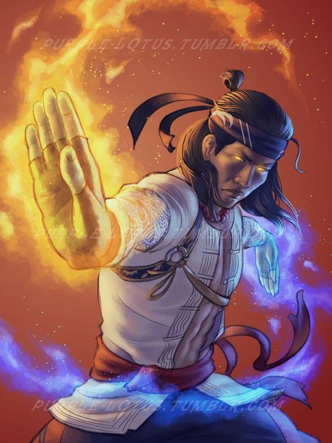 Famous Warriors, Fire Drawing, Liu Kang, Comic Art, Concept Art, Avatar, Fan Art, Comics, Drawings