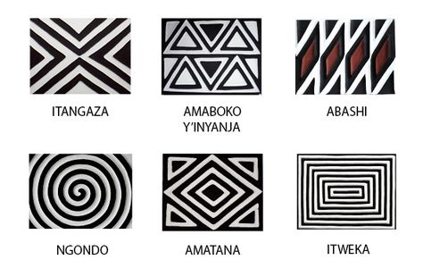 Imigongo styles- Rwandan traditional cow dung painting Imigongo Patterns, Zulu Print Patterns, Ugandan Flag Art, Rwanda Art, Free Congo Art, Rwanda Culture Art, Kwibuka Rwanda, Face Collage, Africa Art Design