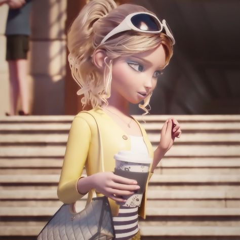 Marinette Anime, Chloe Miraculous, Miraculous Movie, Movie Icon, Chloe Bourgeois, الفن الرقمي, Pokemon Cosplay, Girl Movies, Miraculous Ladybug Movie