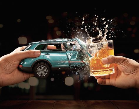 Don't Drink and Drive - December 31st AD on Behance Drink Driving Poster, Dont Drink And Drive Poster, Drunk Driving Awareness, Social Awareness Posters, Drink Ads, Don't Drink And Drive, Drive Poster, Drink And Drive, Insurance Ads