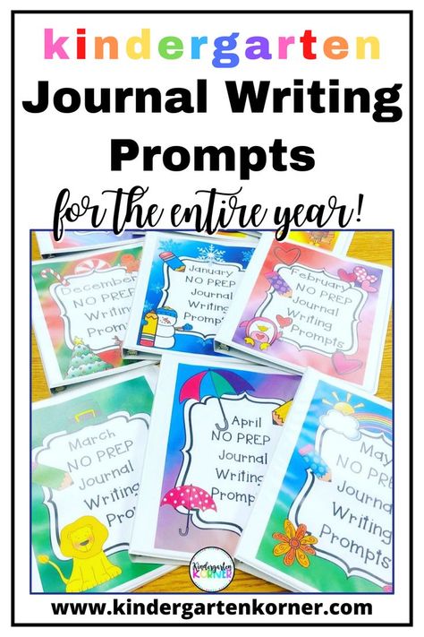 Kindergarten Journal, Kindergarten Writing Journals, Kindergarten Journals, Writing Challenges, Fun Writing Activities, Kindergarten Writing Prompts, Handwriting Activities, Literature Review, Preschool Writing