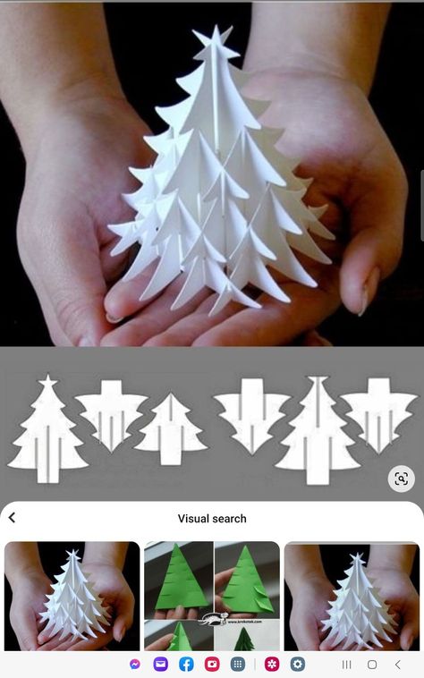 Creative Christmas Trees, Christmas Float Ideas, Christmas Paper Crafts, Paper Christmas Tree, Candy Christmas Decorations, Paper Christmas, Christmas Gift Baskets, Christmas Drawing, Christmas Nail Designs