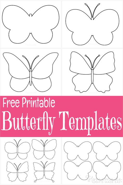 Free Printable Butterfly Templates Butterfly Printouts Free Printables, Butterfly Wing Template Free Printable, Butterfly Wings Printable, Moth Template Free Printable, Small Butterfly Template Free Printable, Butterfly Patterns Printable Templates, Butterfly Pictures Printable, Butterfly Bulletin Board Ideas, Butterfly Outline Printable